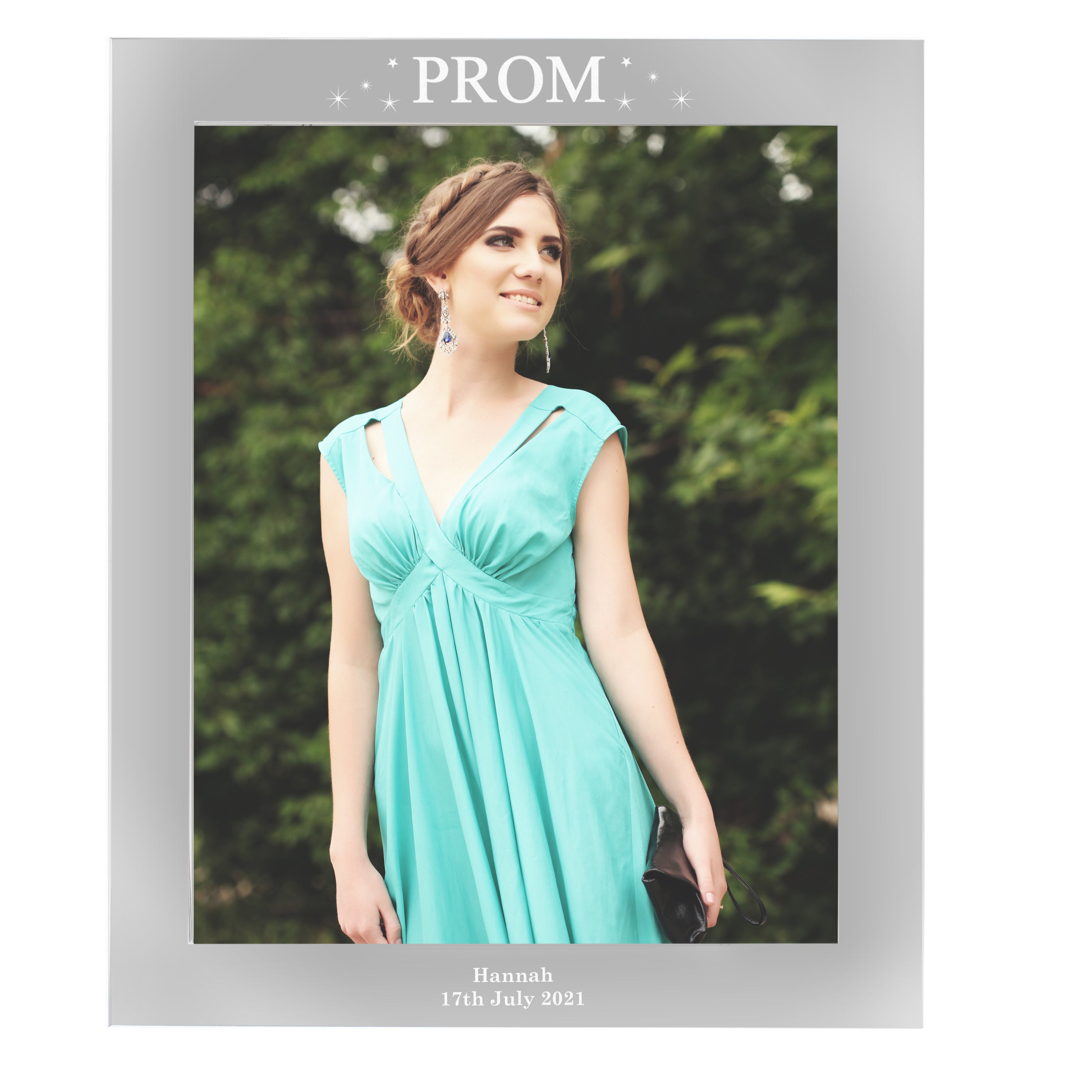 Personalised Prom Night 8x10 Silver Photo Frame