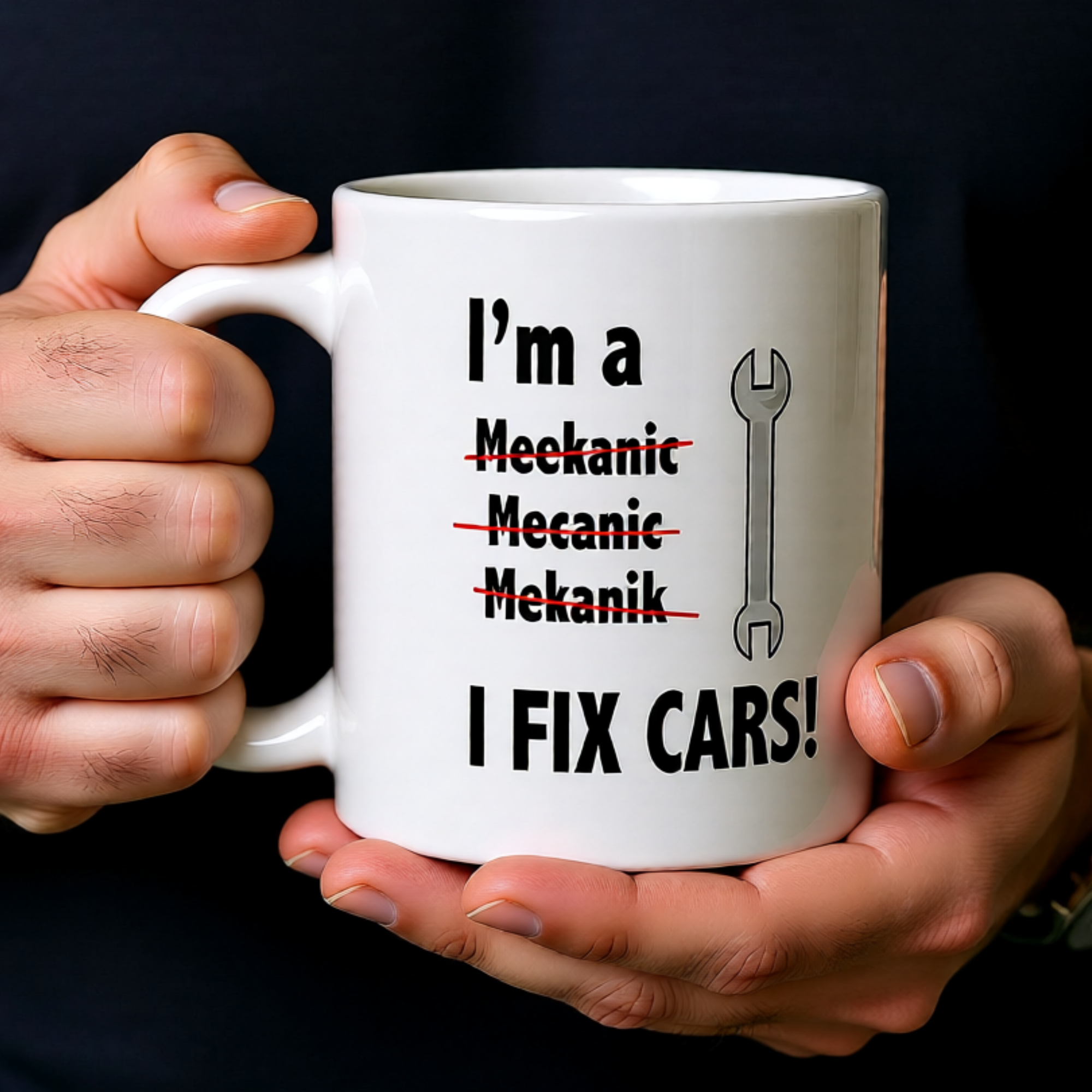 I'm A Mechanic I Fix Cars Coffee Mug Workshop Garage Gift