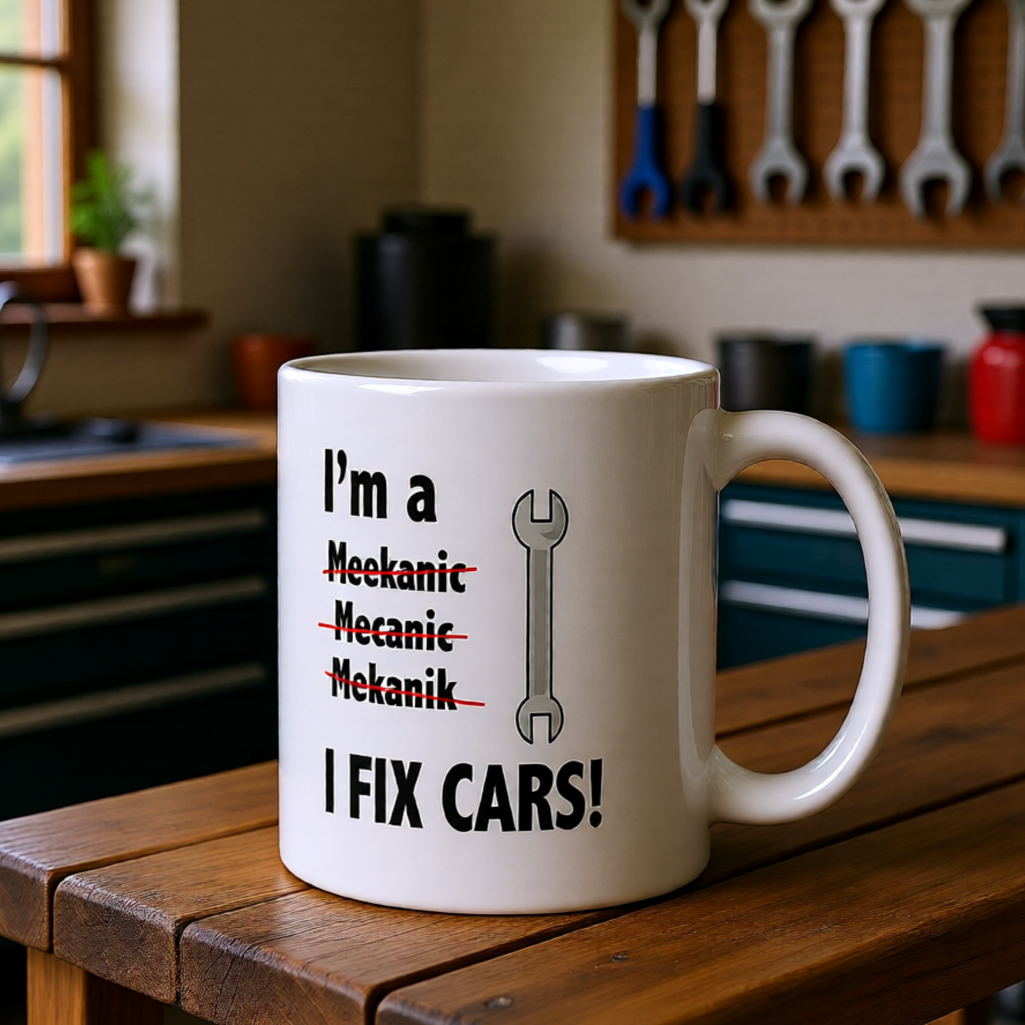 I'm A Mechanic I Fix Cars Coffee Mug Workshop Garage Gift
