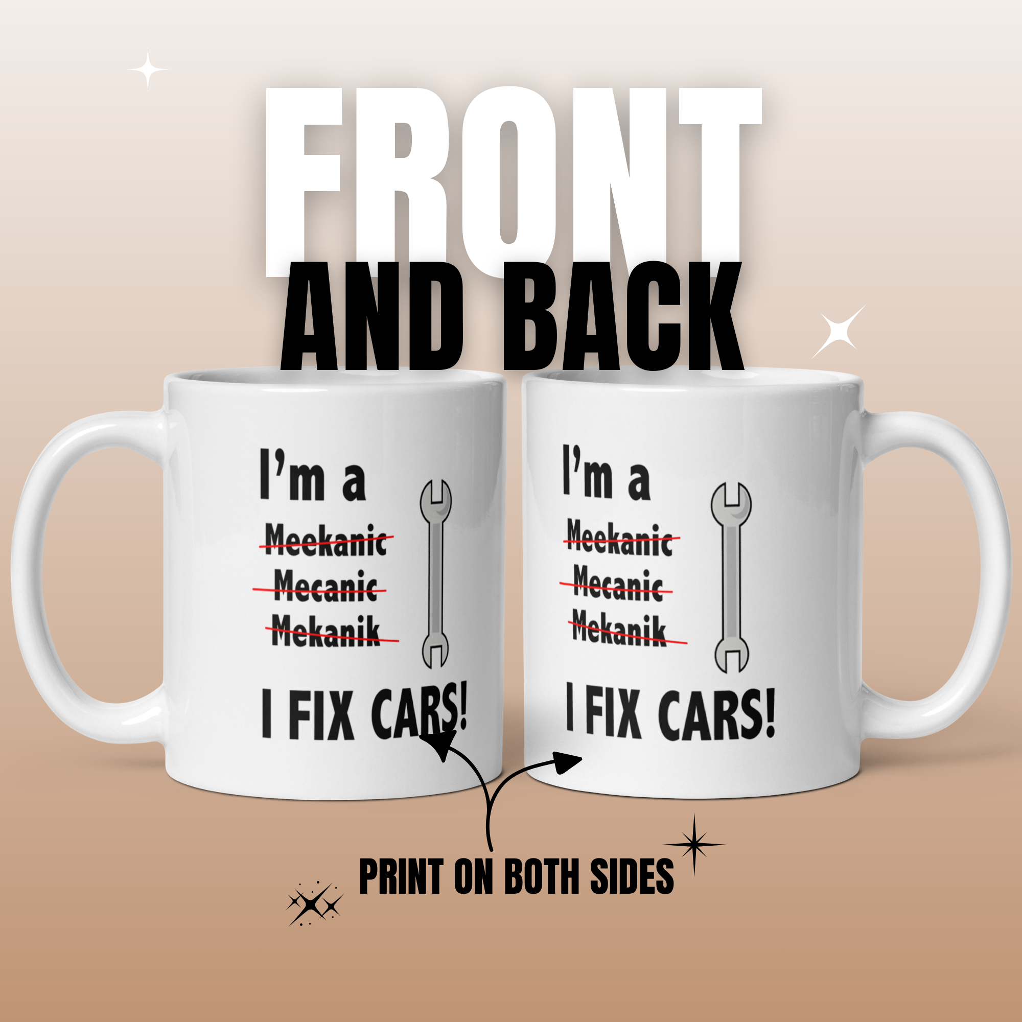 I'm A Mechanic I Fix Cars Coffee Mug Workshop Garage Gift