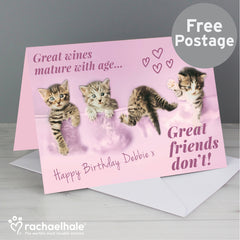 Personalised Rachael Hale 'Great Friends' Card