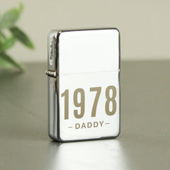 Personalised Date & Name Lighter