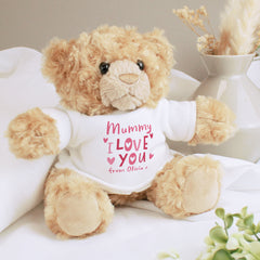 Personalised Love You Beary Much Teddy Bear