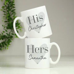 Personalised Couples Mug Set