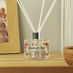 Personalised Hearts Diffuser