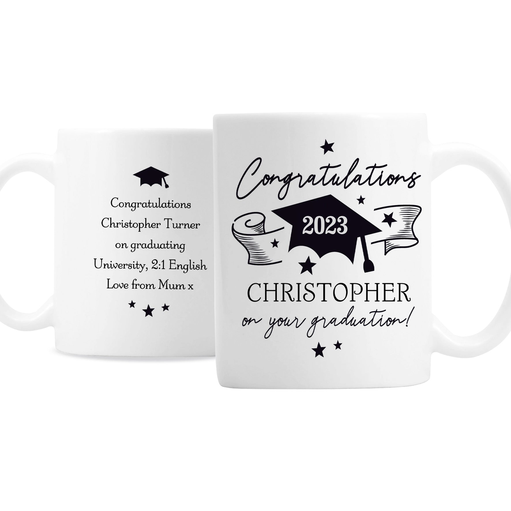 Personalised Graduation Mug