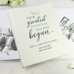 Personalised Our Greatest Adventure Traditional Photo Album