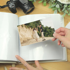 Personalised Botanical Anniversary Photo Album