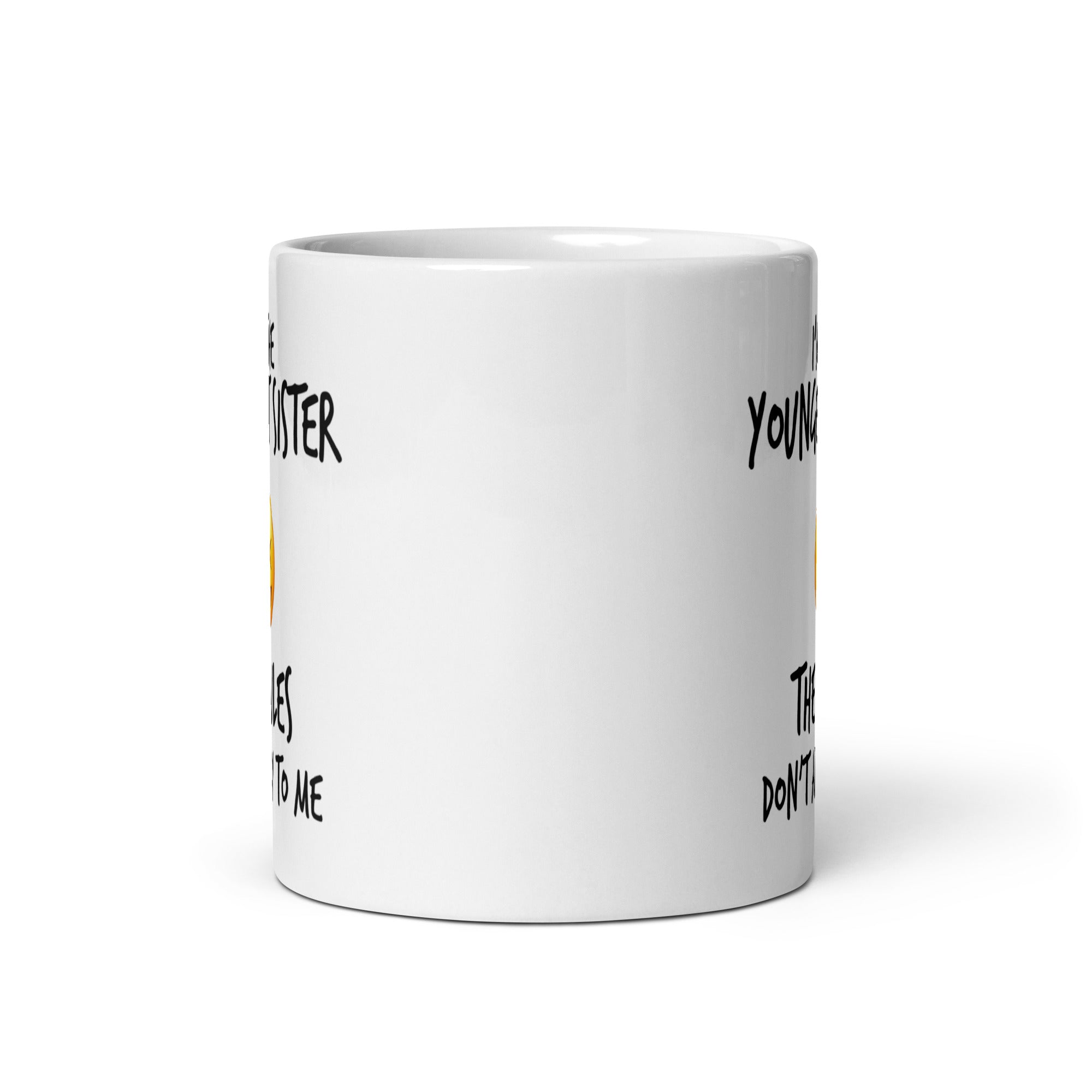 Youngest Sister Sibling Mug - 11oz Ceramic Glossy