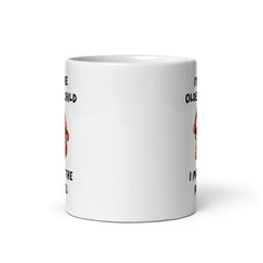 Cheeky Monkey Collection: “I’m The Oldest Child I Make The Rules” 11oz White Glossy Mug