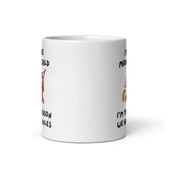 Cheeky Monkey Collection: “I’m The Middle Child I’m The Reason We Have Rules” 11oz White Glossy Mug