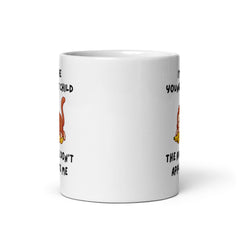 Cheeky Monkey Collection: “I’m The Youngest Child The Rules Don’t Apply To Me” 11oz White Glossy Mug