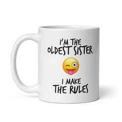 Older Sister Sibling Mug - 11oz Ceramic Glossy