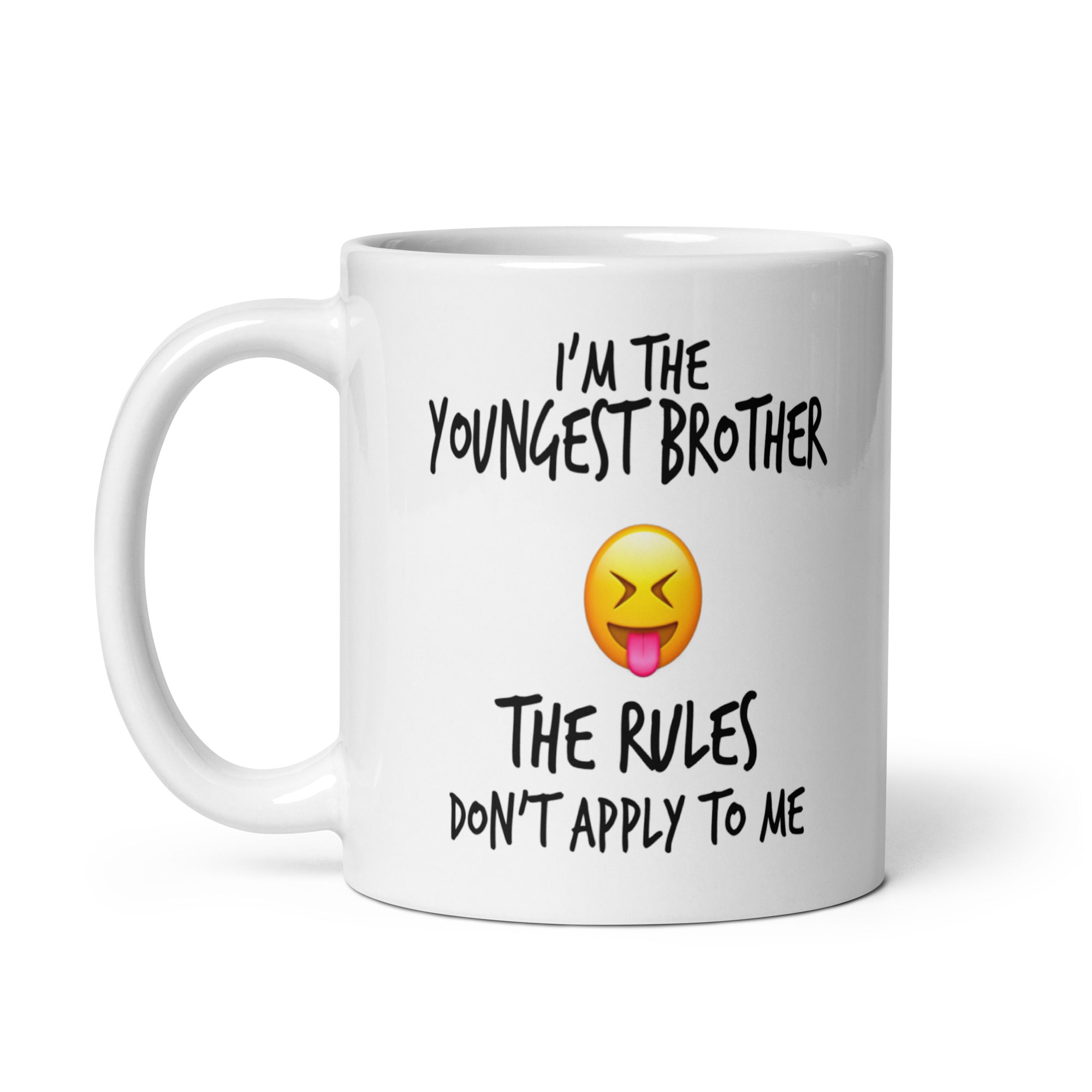 Youngest Brother Sibling Mug - 11oz Ceramic Glossy