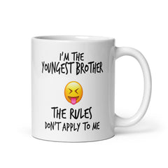 Brother Sibling Rules Mugs - Set of 3