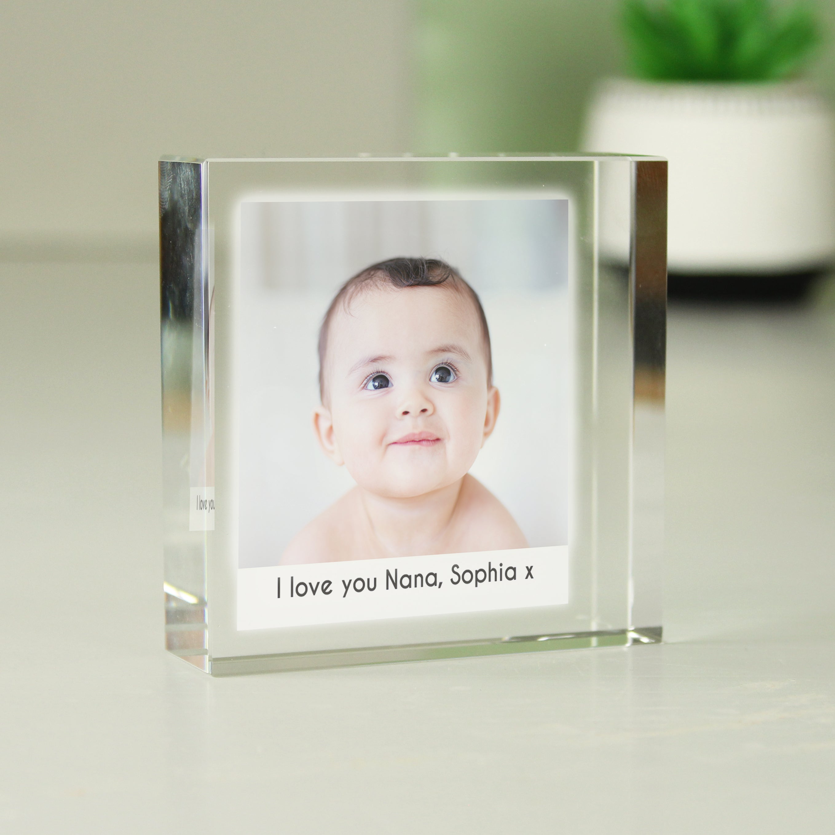 Personalised Photo Upload Crystal Token by Gift Original