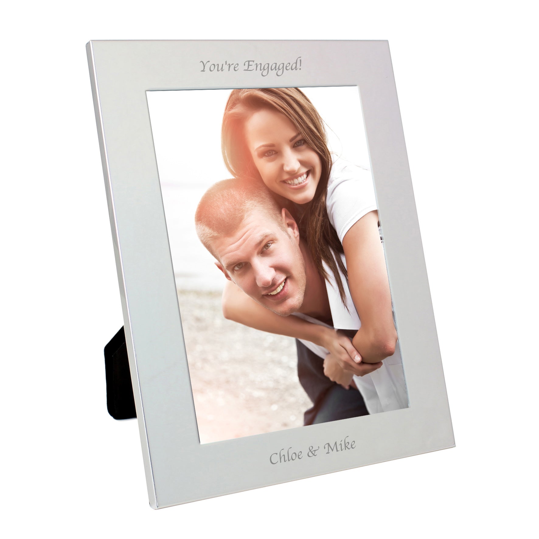 Personalised Silver 5x7 Photo Frame