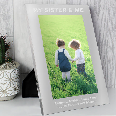 Image of Personalised & Me 5x7 Silver Photo Frame