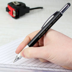 Personalised Free Text Multi Tool Pen by Gift Original