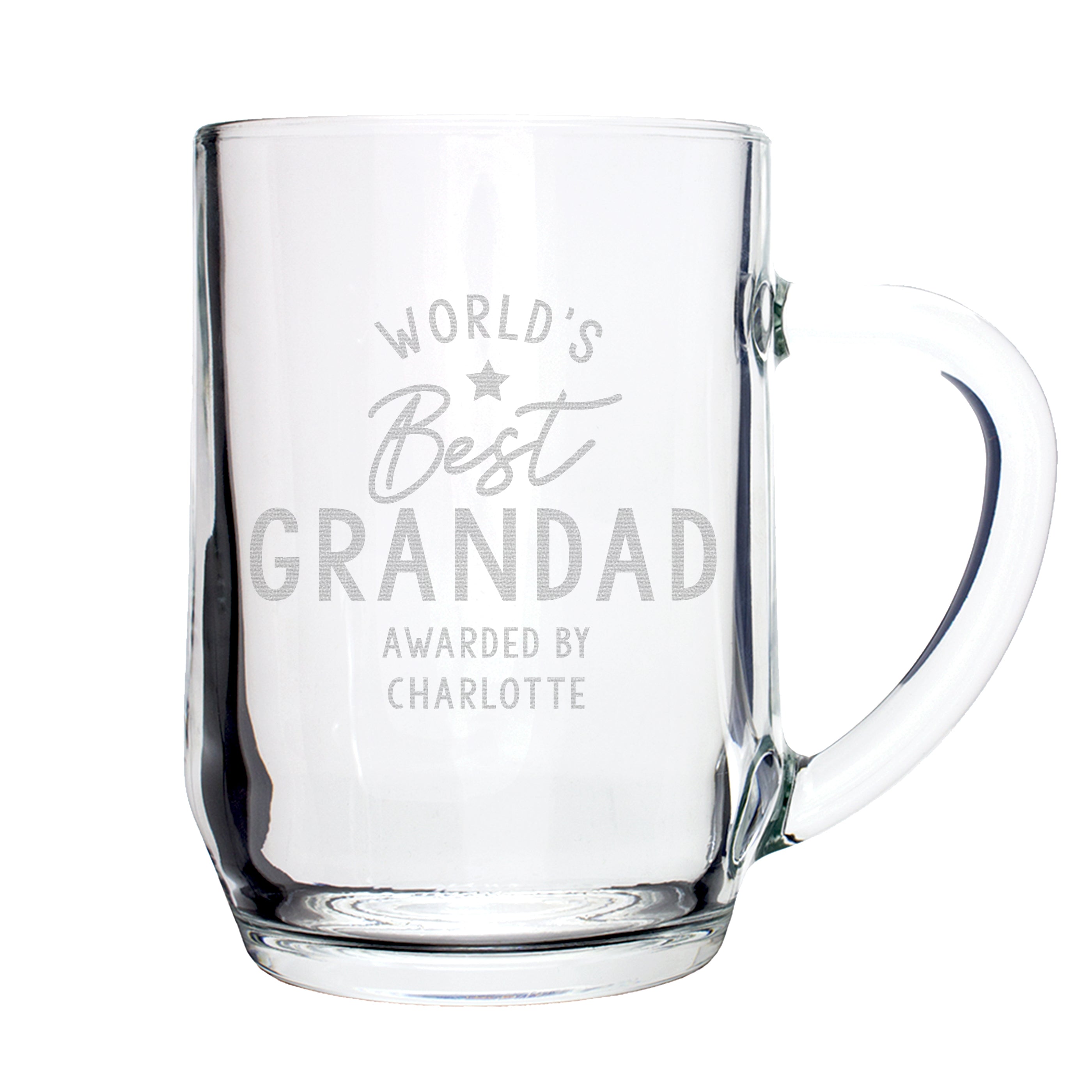 Personalised 'Worlds Best Person' Tankard by Gift Original