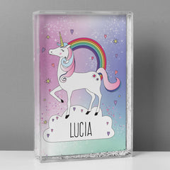 Personalised Unicorn Glitter Shaker