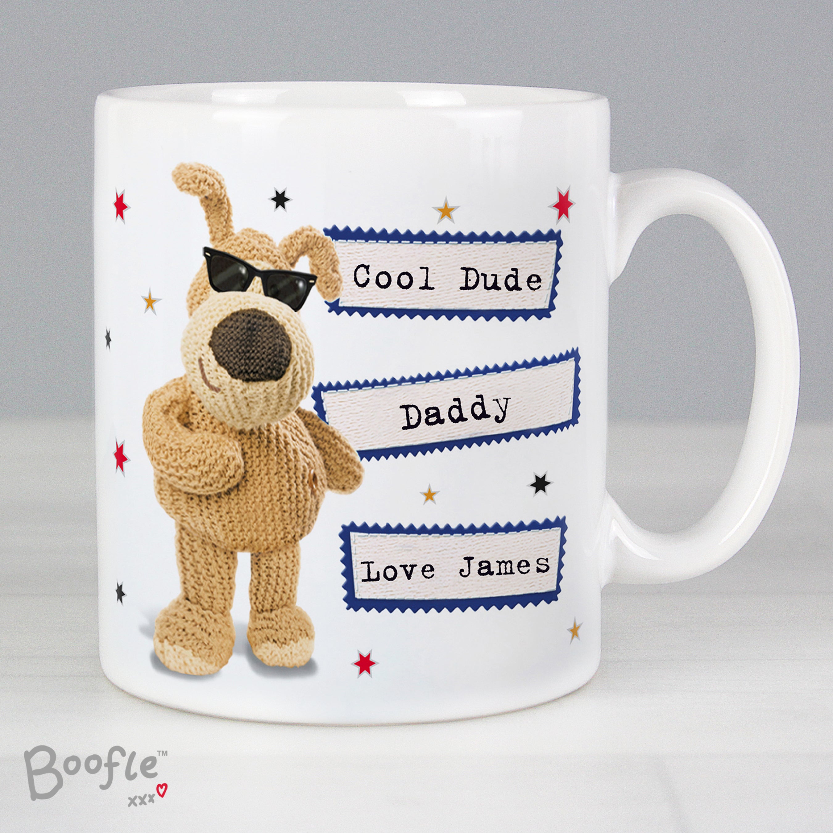 Personalised Boofle Stars Mug