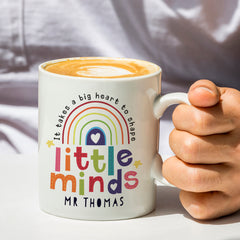 Personalised Shape Little Minds Mug by Gift Original