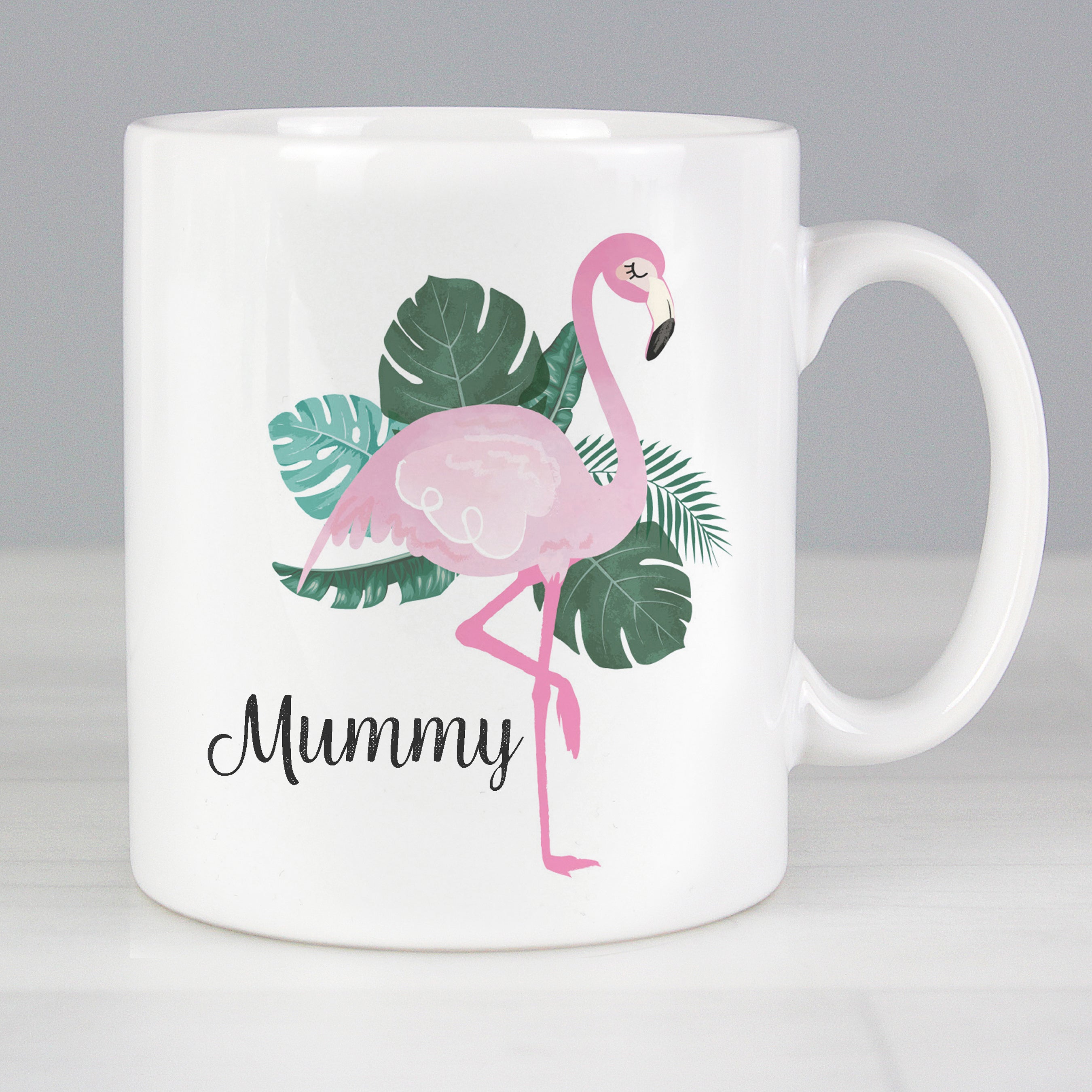 Personalised Flamingo Mug By Gift Original