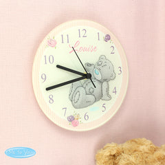 Personalised Me To You Glass Clock