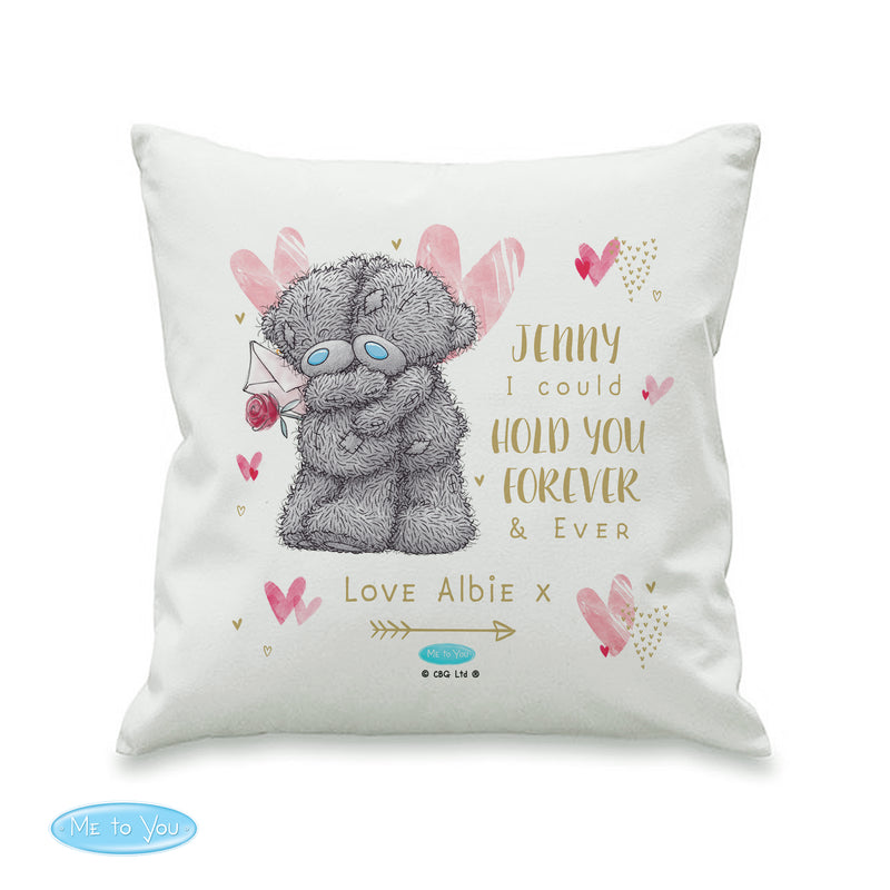 Personalised Me To You Hold You Forever Cushion