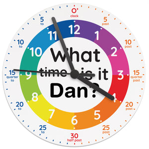 Personalised Clocks Collection