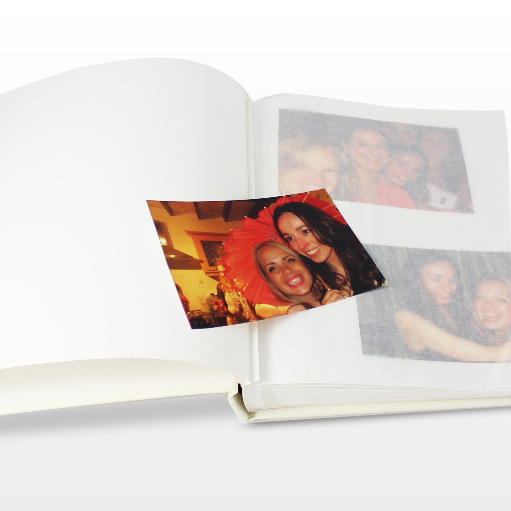 Personalised Red Square Traditional Photo Album
