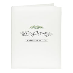 Personalised In Loving Memory Traditional Photo Album